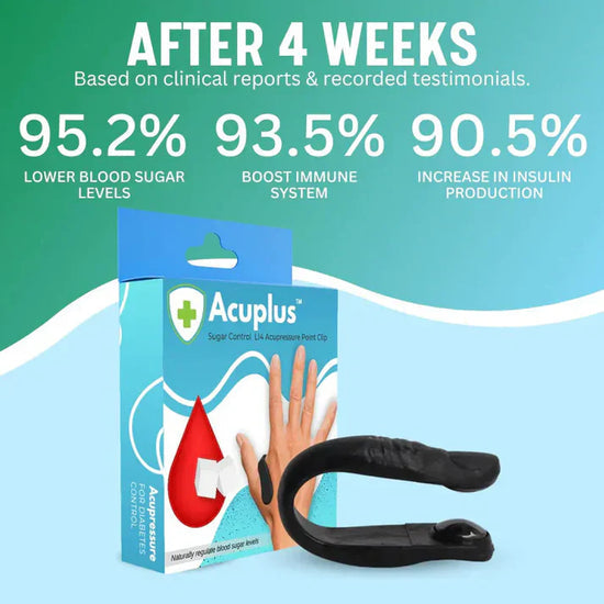 Acuplus+ Sugar Control Clip - Buy 1 Get 2 Offer Today Only